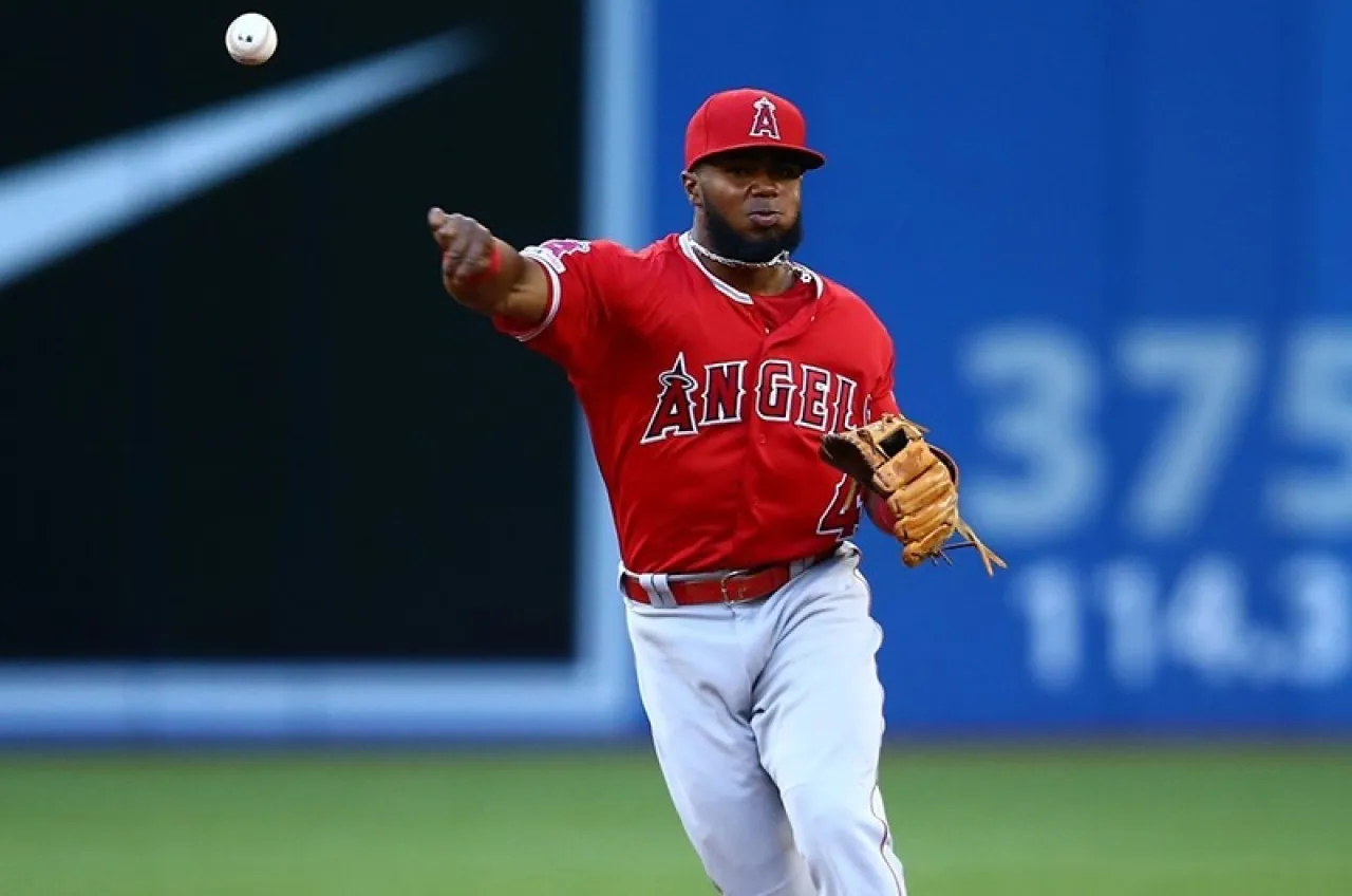 Luis Rengifo, va a su segundo año en MLB